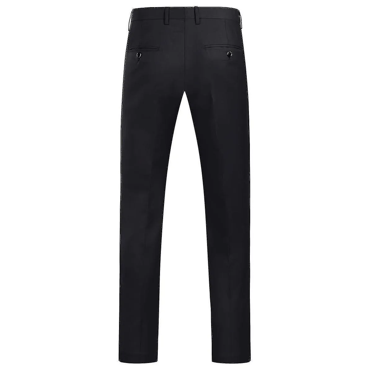 HOMBRE TWOBUTTON SOLID COLOR BUSINESS SLIM FIT TRAJE DE TRES PIEZAS (DIEZ COLORES) A