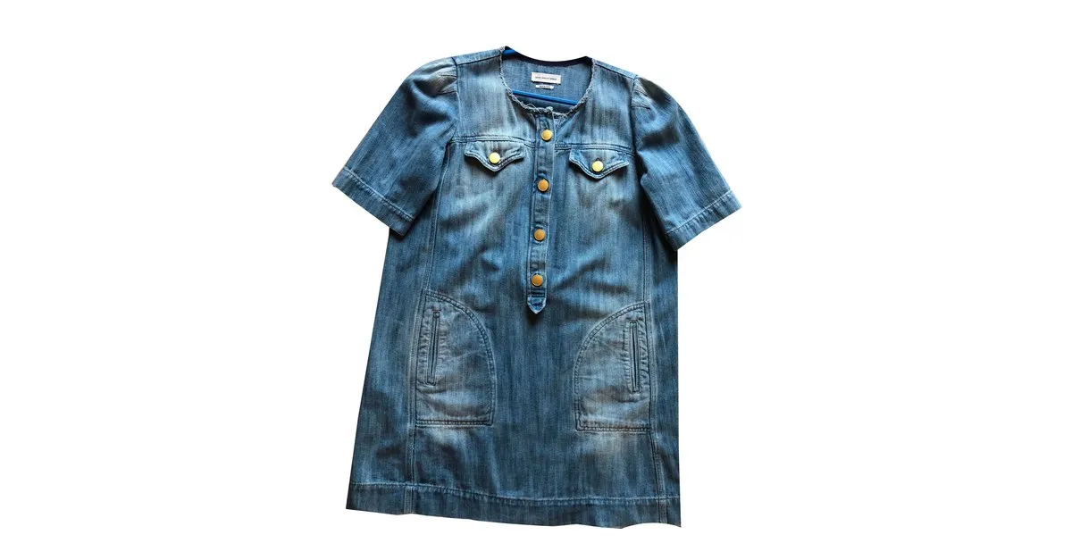 Isabel Marant Etoile Vestidos Azul 