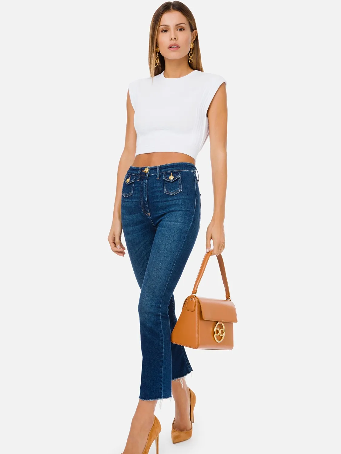 JEANS DOS BOLSILLOS ELISABETTA FRACHI