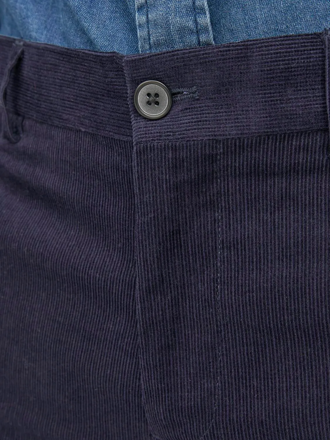 JPRCORDUROY Pantalones de vestir Corte slim | Azul oscuro | Jack & Jones®