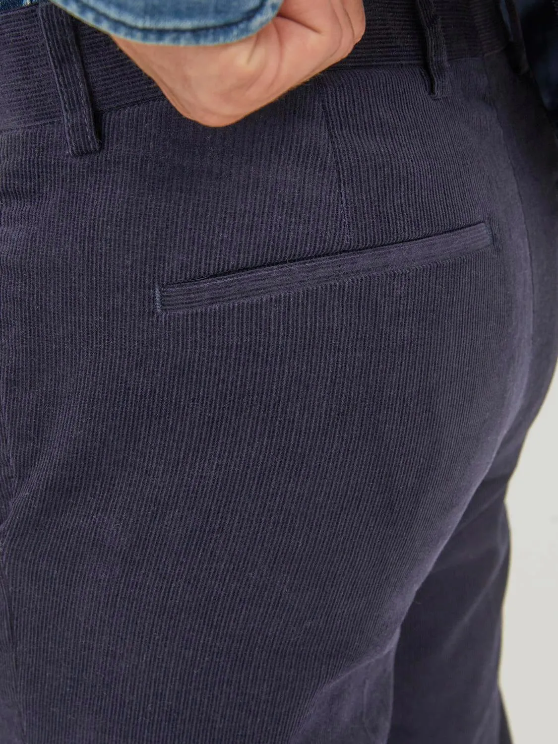 JPRCORDUROY Pantalones de vestir Corte slim | Azul oscuro | Jack & Jones®