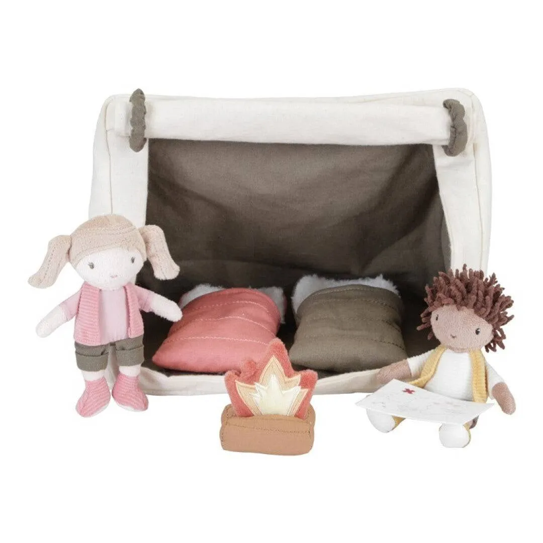 Juego de Camping con Muecos · Little Dutch