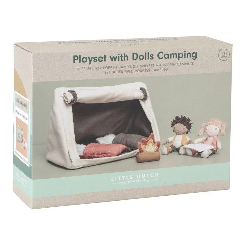 Juego de Camping con Muecos · Little Dutch