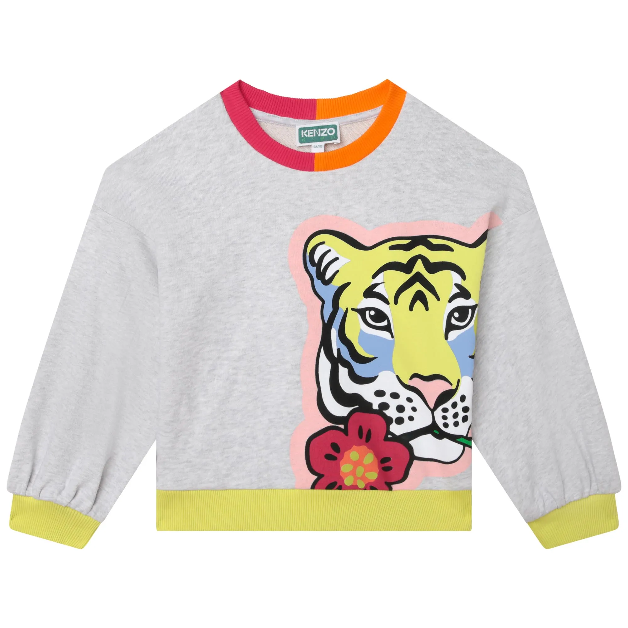 KENZO KIDS Sudadera de algodón estampada