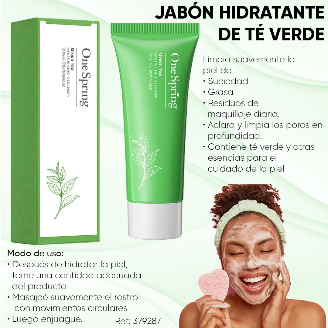 Kit x 3: Tratamiento Facial Hidratante de Té Verde | One Spring