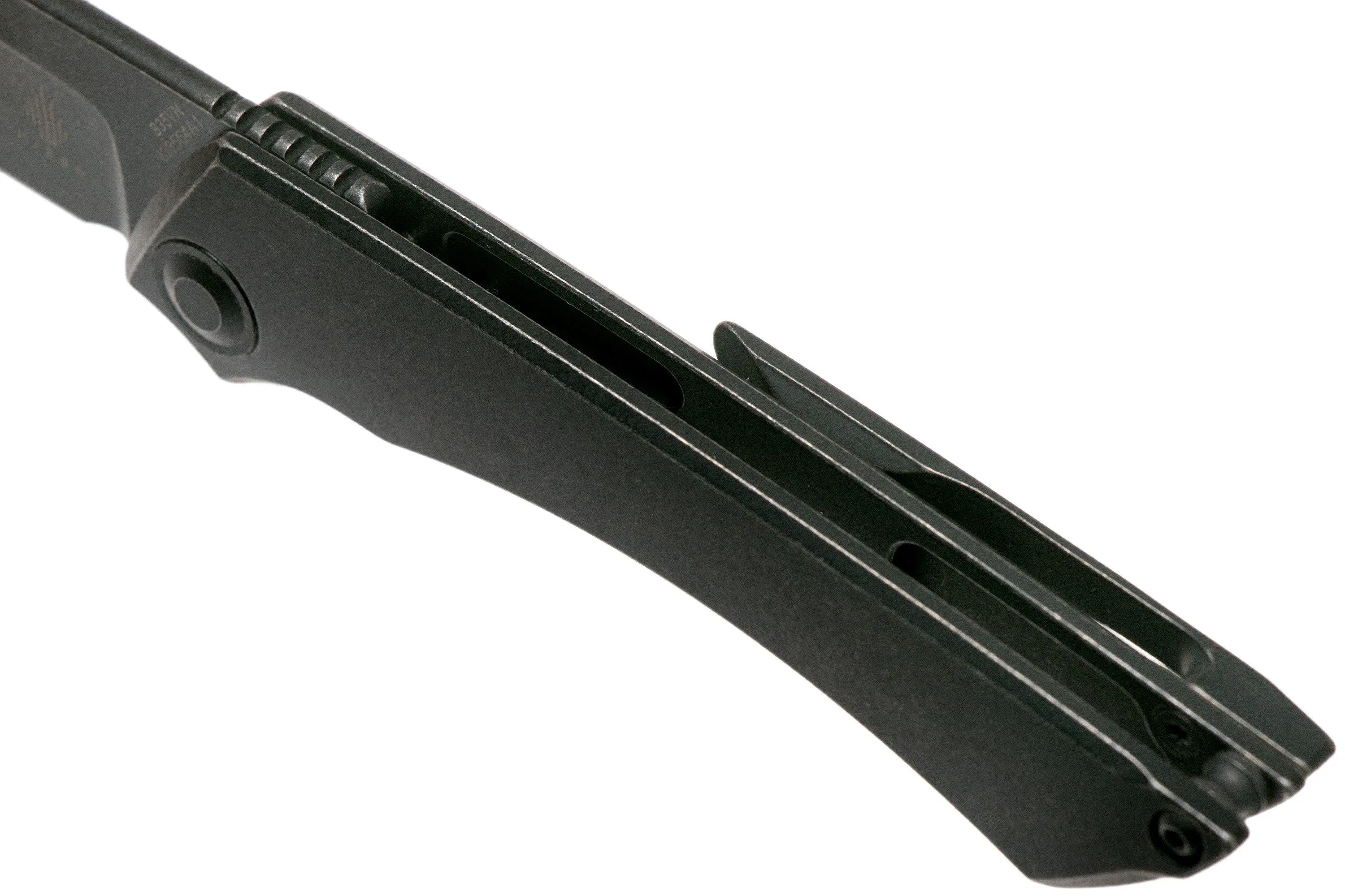 KIZER M_STEALTH KI3564A1 BLACK TITANIUM NAVAJA, JOEL SCOTTTURNER DESIGN