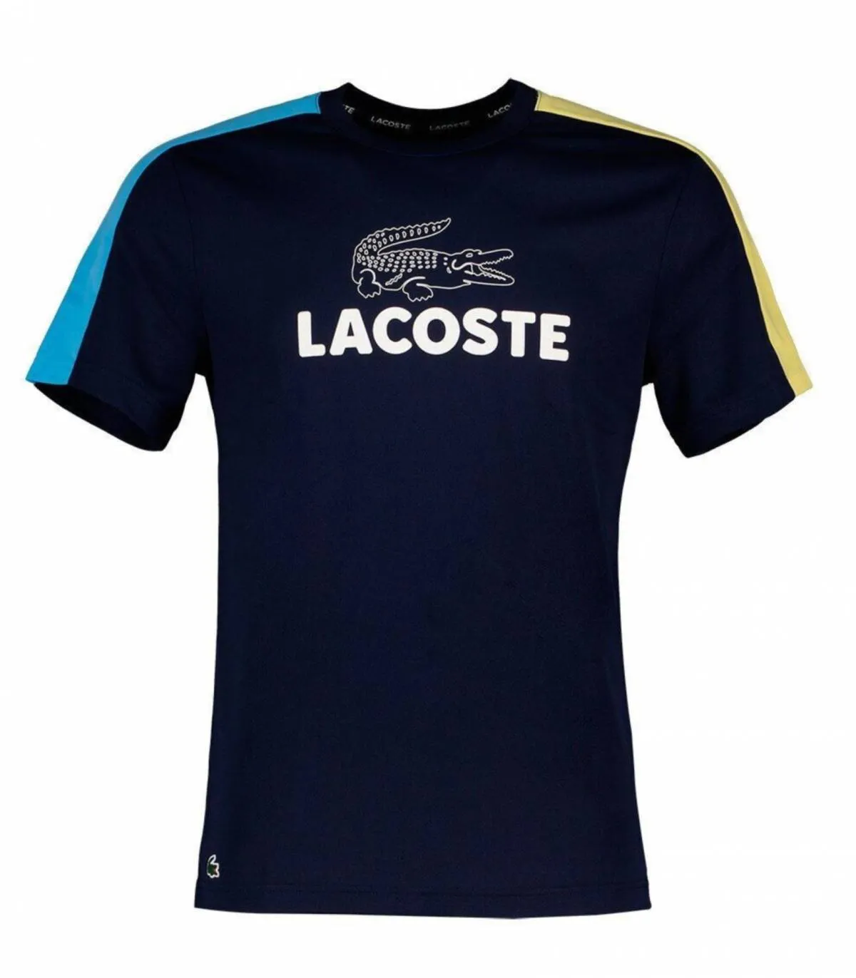 LACOSTE  CAMISETA PARA HOMBRE AZUL  TEE SHIRT