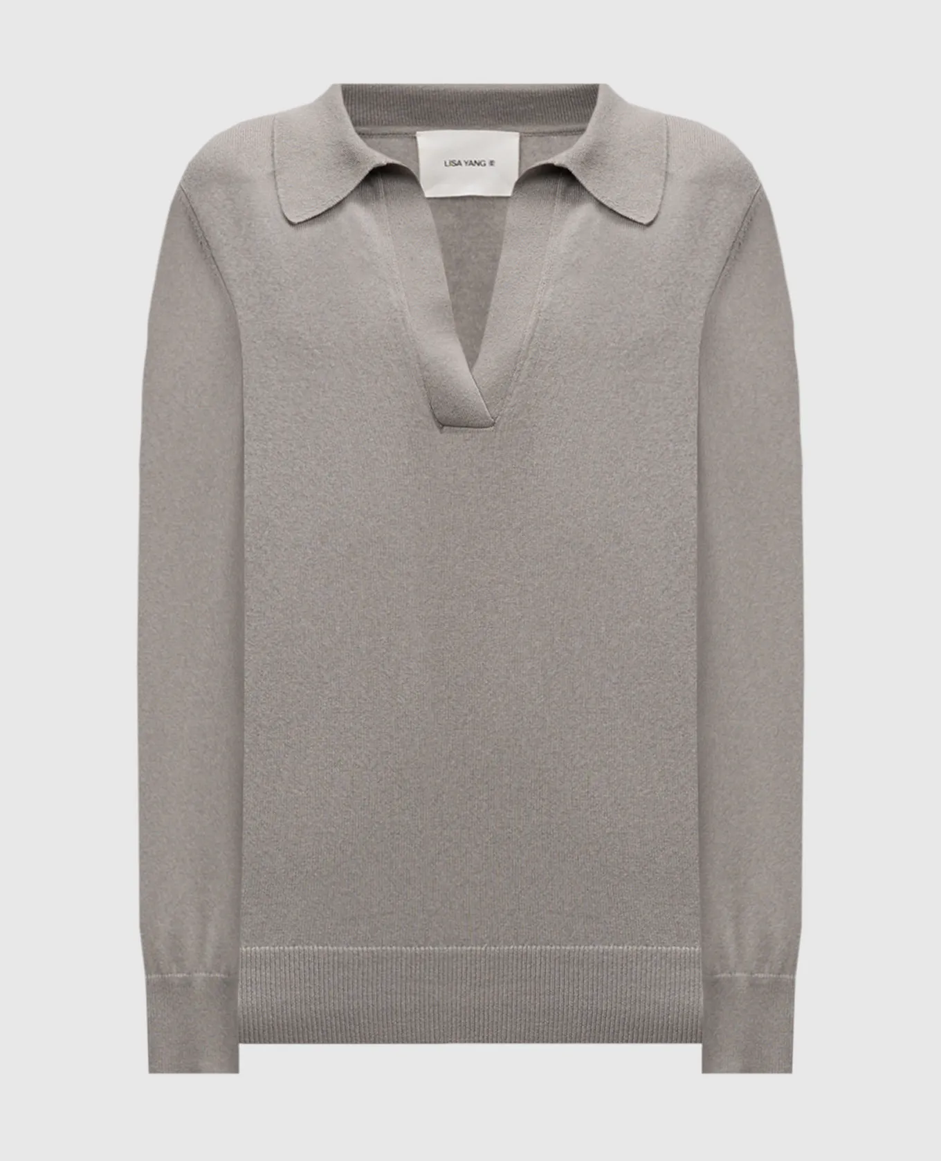 LISA YANG Josefine gray cashmere pullover