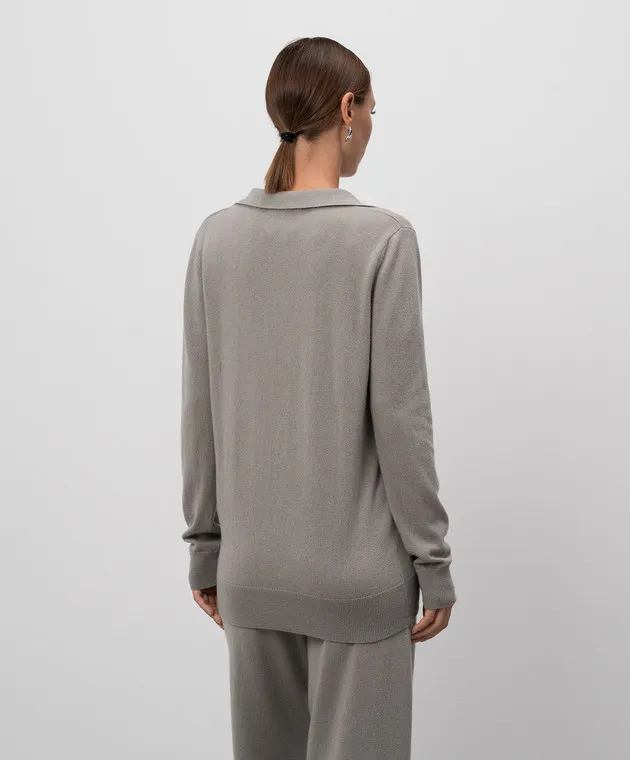 LISA YANG Josefine gray cashmere pullover