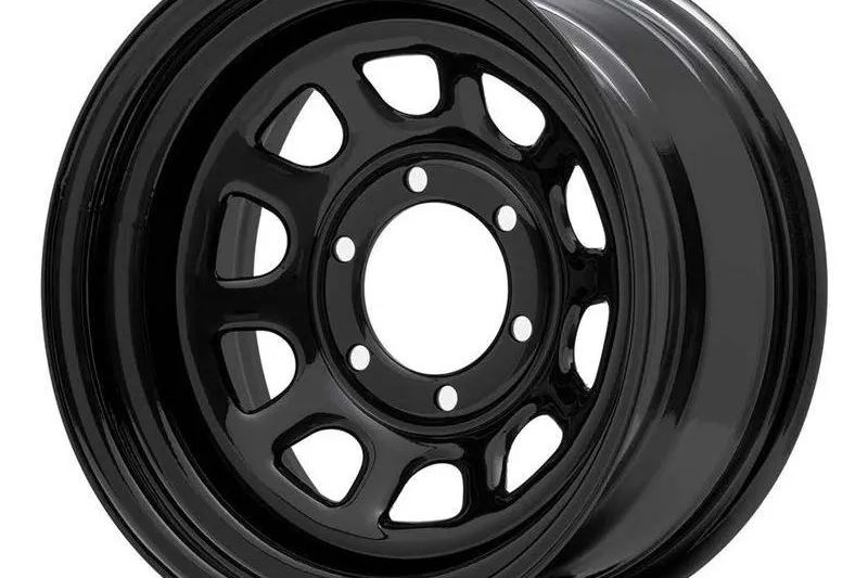 LLANTA DE ACERO 51 ROCK CRAWLER GLOSS BLACK PRO COMP 8.0X16 ET6 5X127