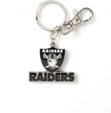 Llavero Aminco Logo Metálico Raiders
