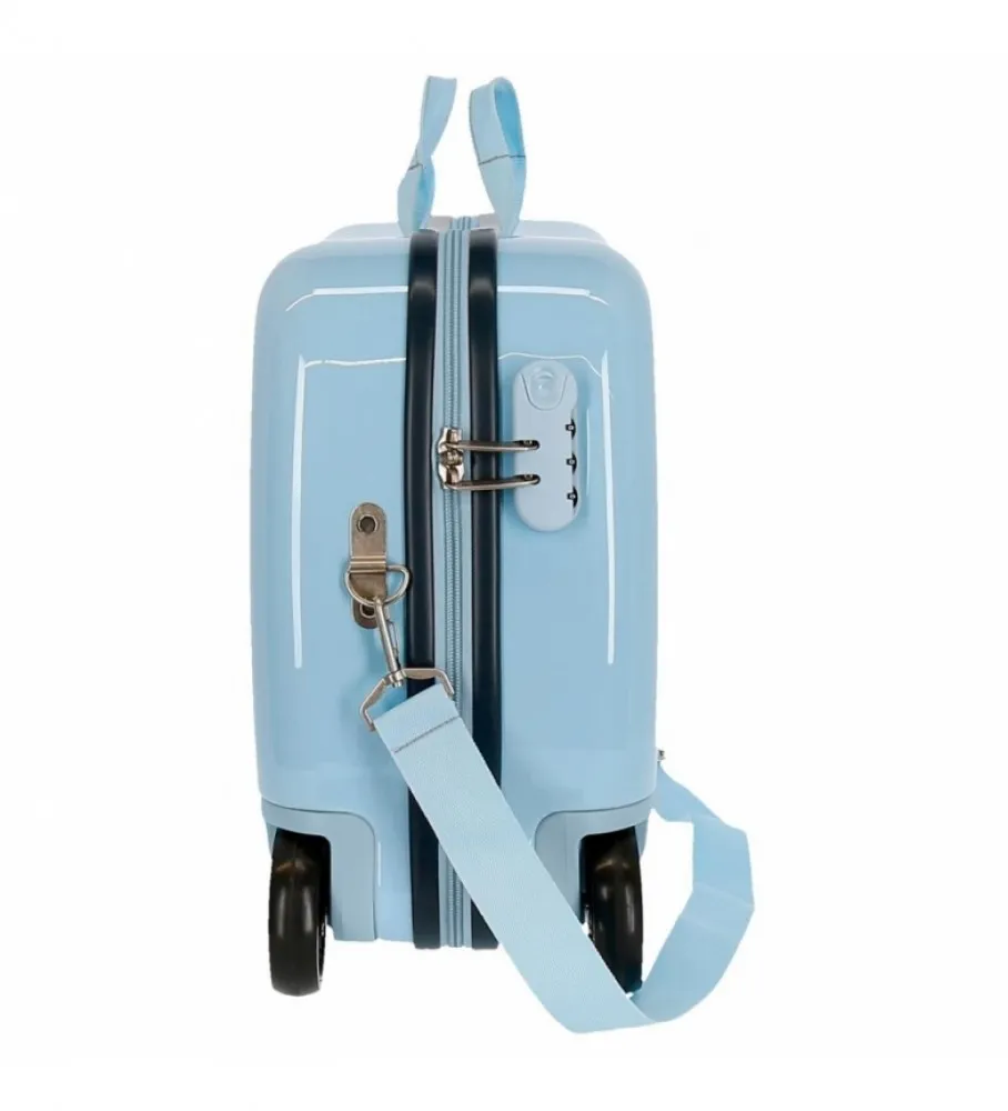 MALETA CORREPASILLOS FROZEN TRUST YOUR JOURNEY CON RUEDAS MULTIDIRECCIONALES 38X55X20 CM