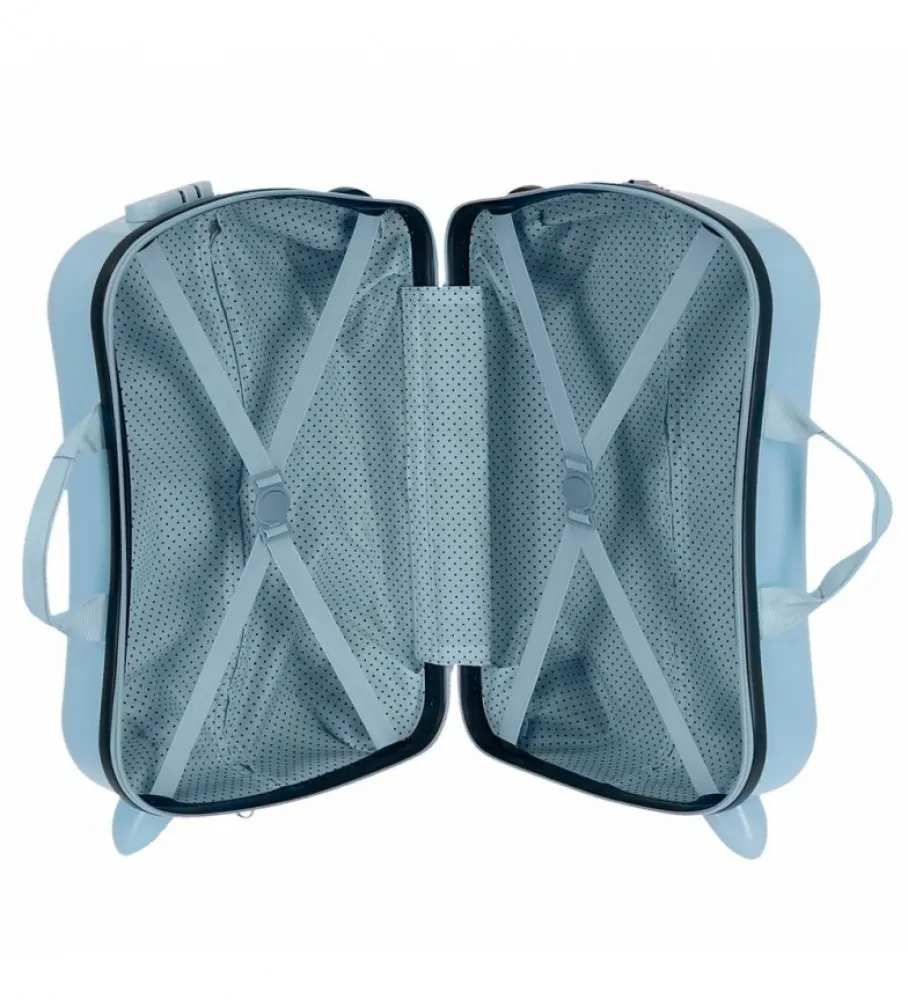 MALETA CORREPASILLOS FROZEN TRUST YOUR JOURNEY CON RUEDAS MULTIDIRECCIONALES 38X55X20 CM