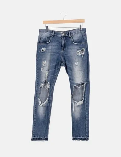 Mango Jeans boyfriend ripped