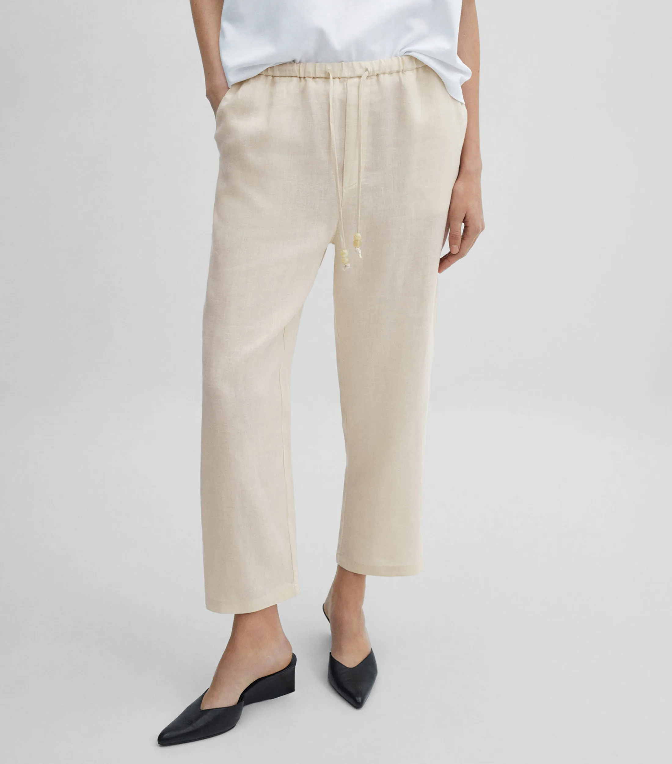 Mango Pantalón Jogger Mujer