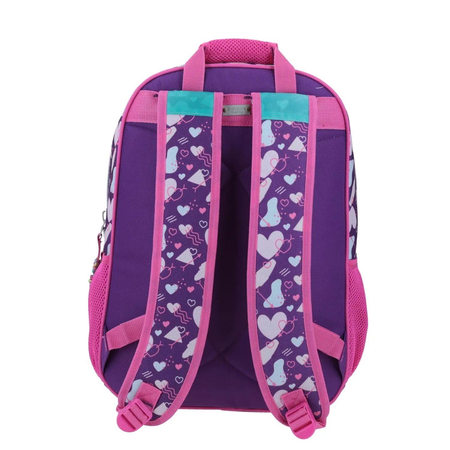 Mochila grande Purpura HAPPY GIRL Porta tablet.