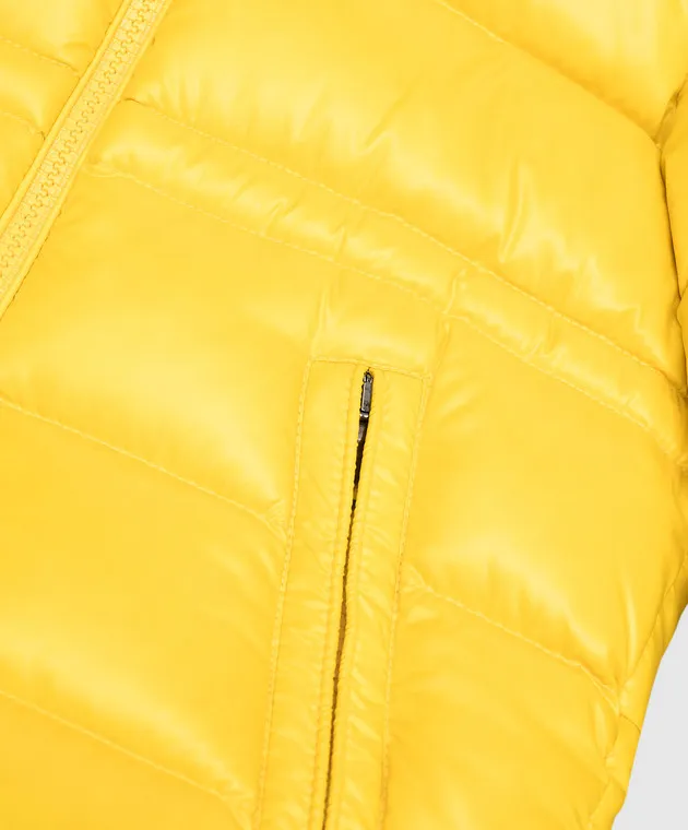 Moncler ENFANT Children's yellow down jacket Dalles