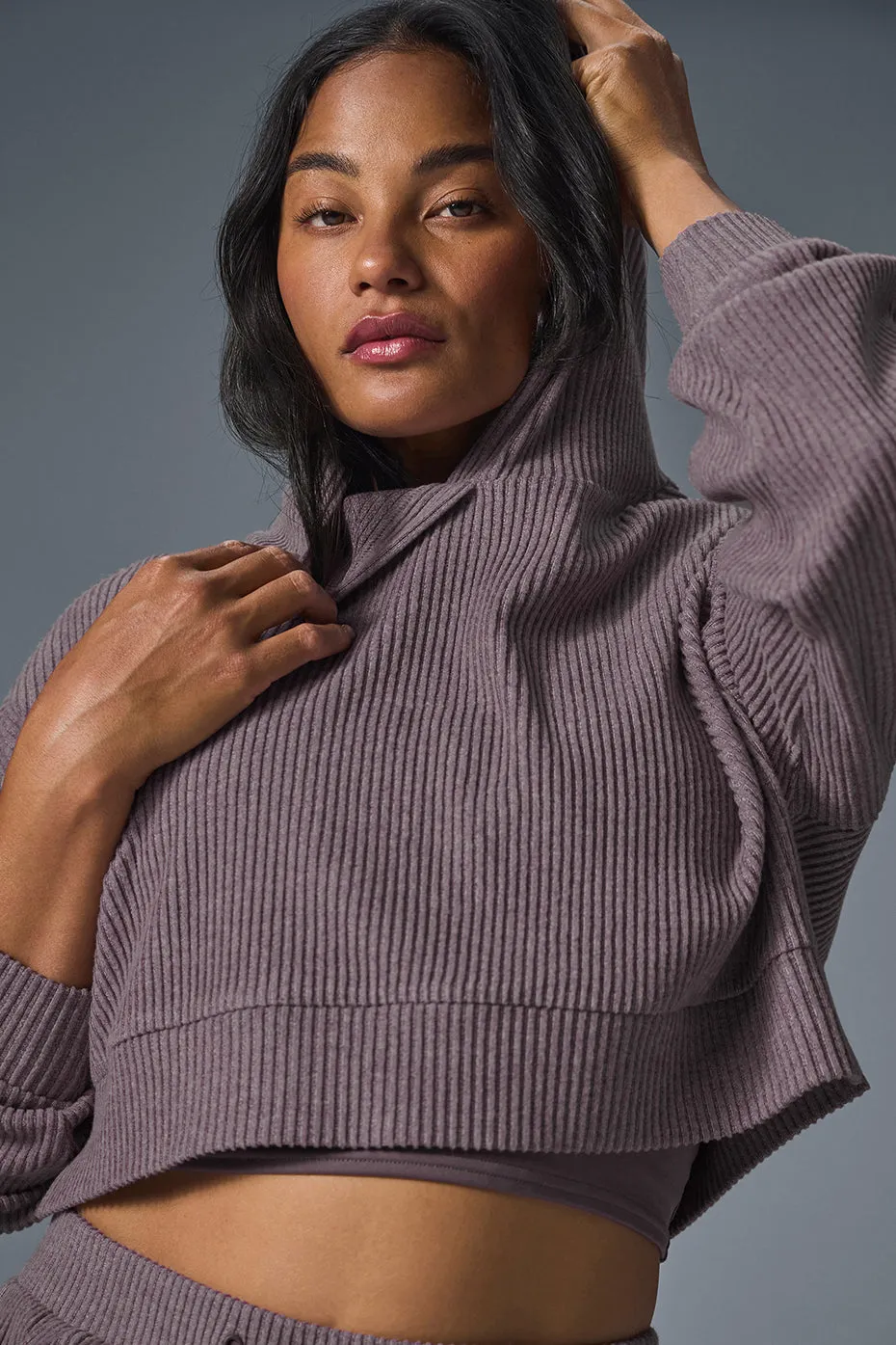 MUSE HOODIE  RAISINETTE HEATHER