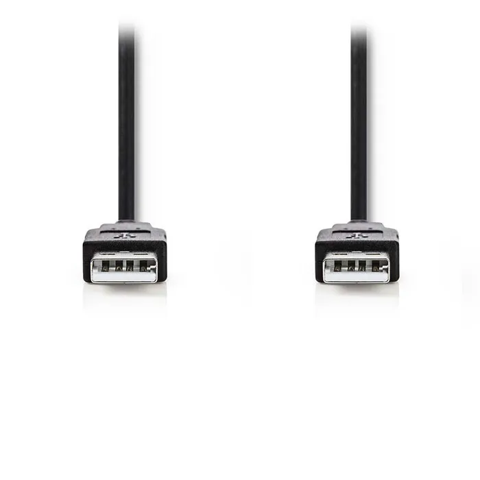 NEDIS CCGT60000BK10 CABLE USB 2.0 A MACHO  A MACHO 1.00 M NEGRO