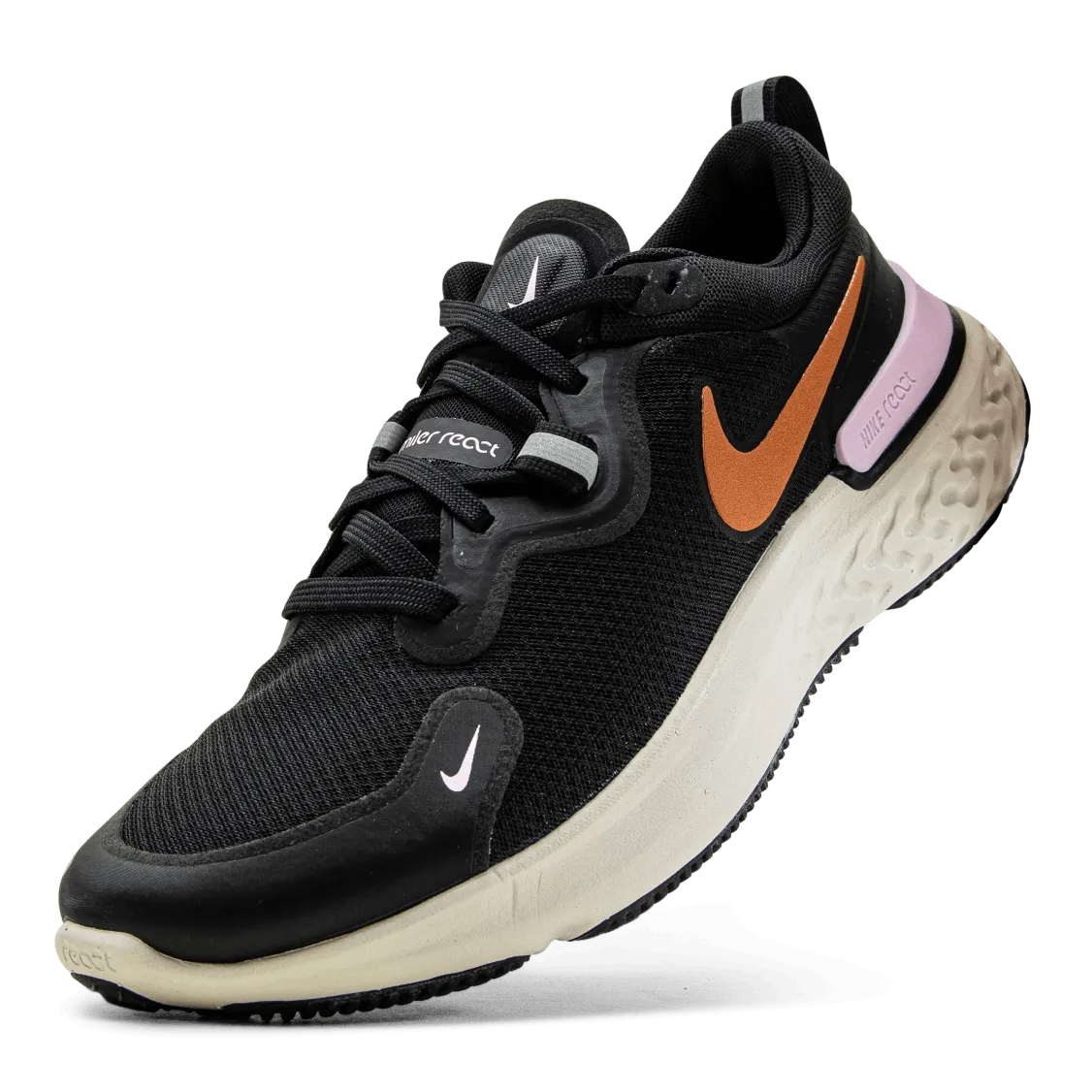 Nike React Miler Black/Gold