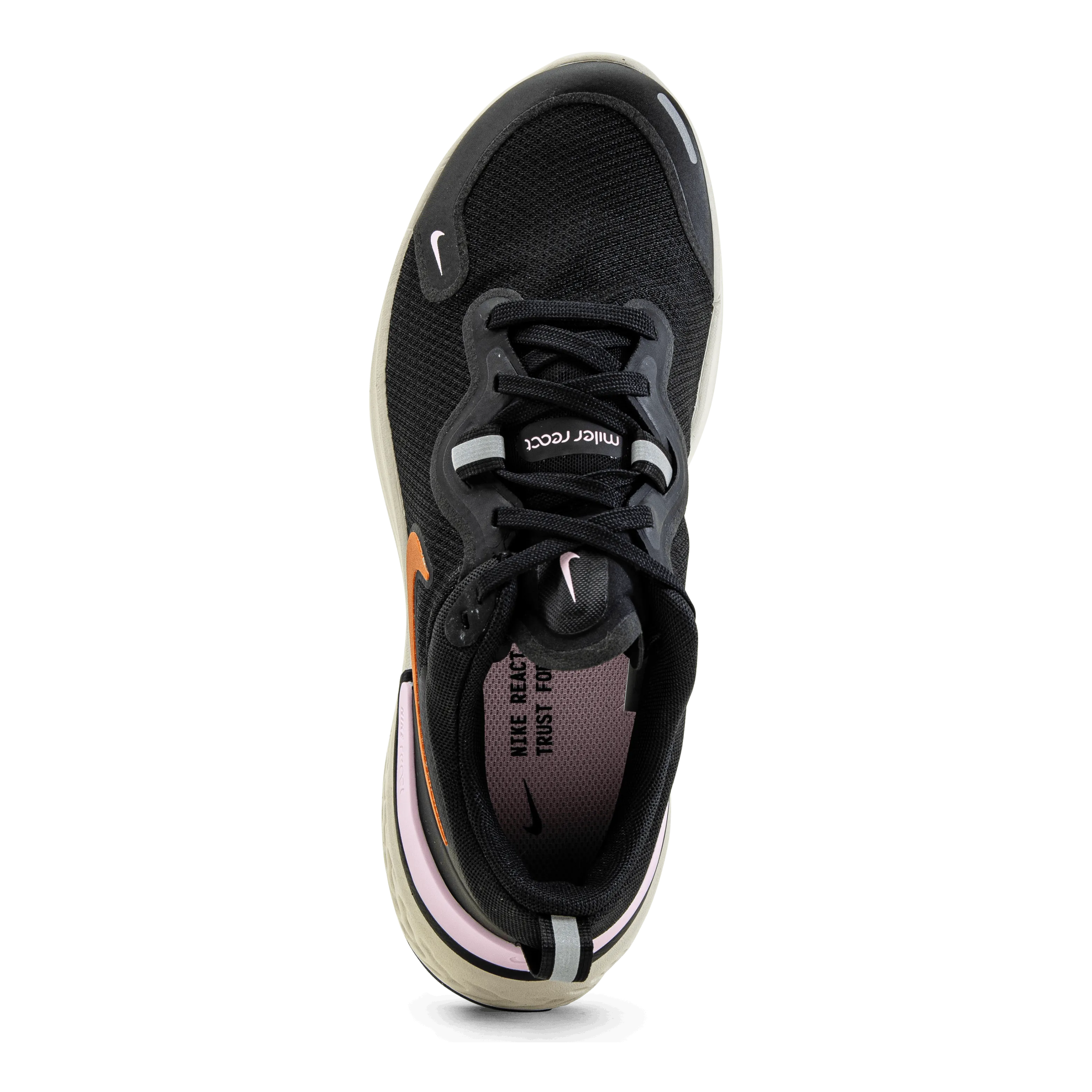 Nike React Miler Black/Gold