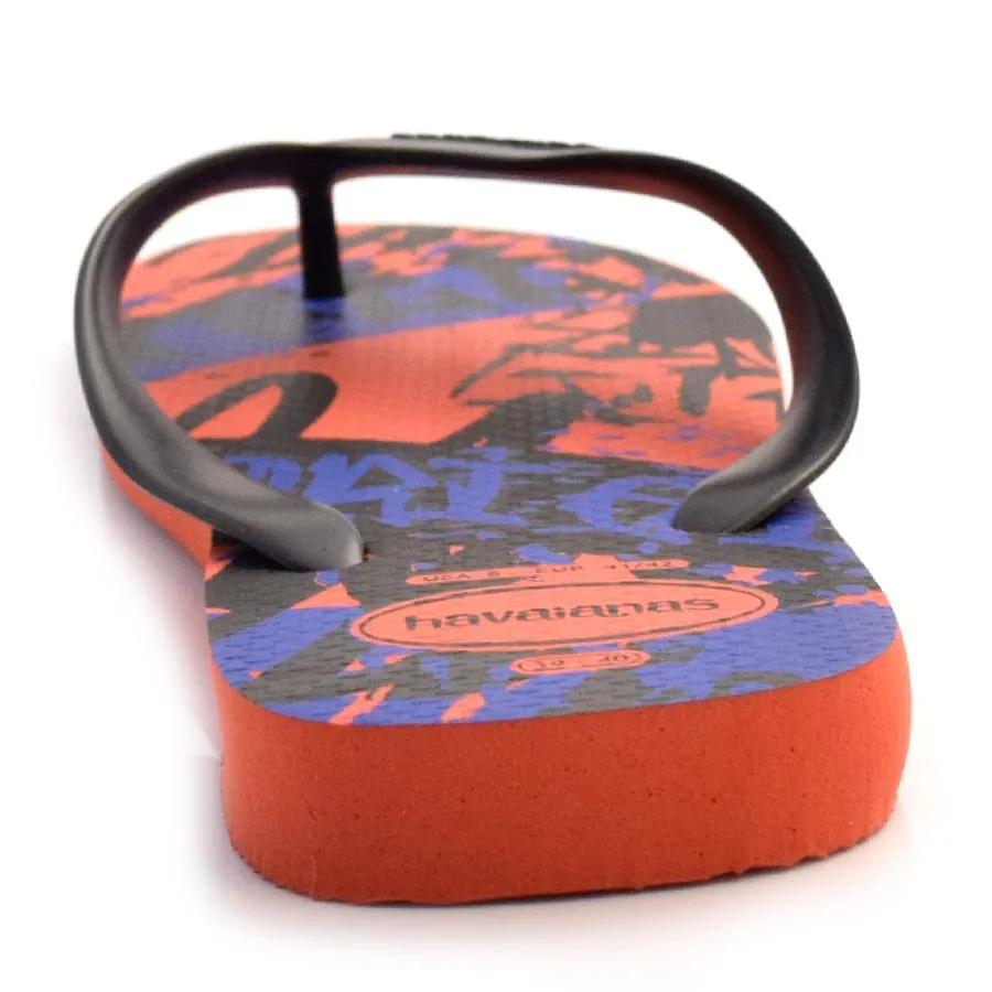 OJOTAS HAVAIANAS TOP MAX STREET ROJO CRUSH HOMBRE