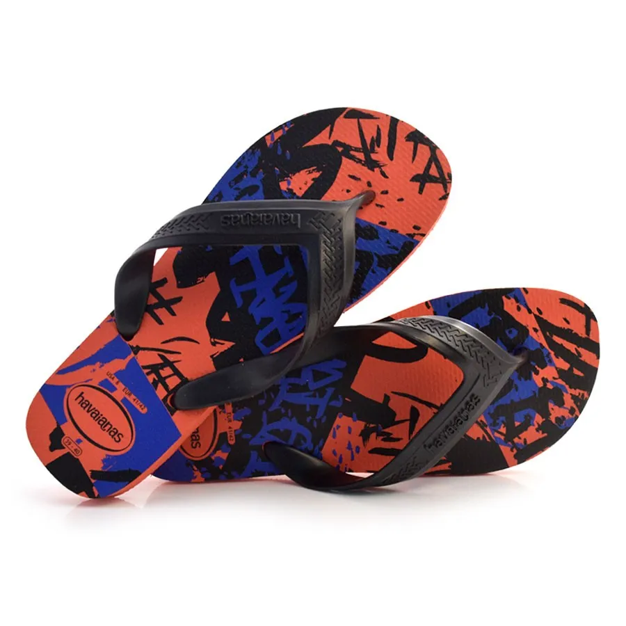 OJOTAS HAVAIANAS TOP MAX STREET ROJO CRUSH HOMBRE