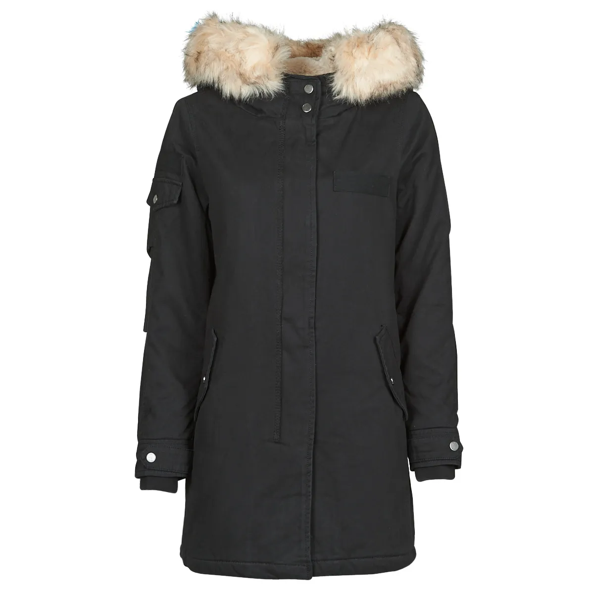 ONLMAY FUR CANVAS PARKA  CC OTW