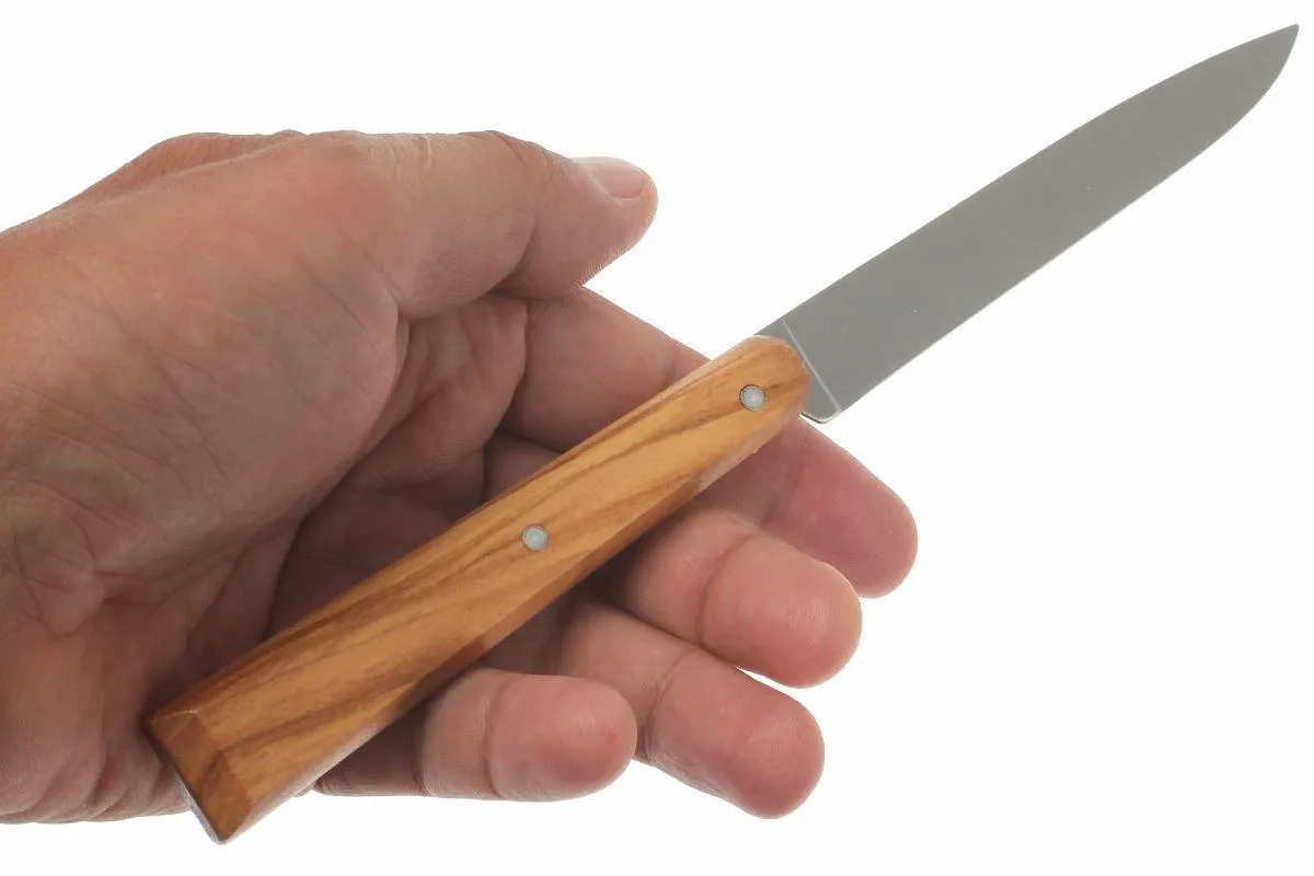 Opinel T001515, cuchillo para carne, Esprit Sud, madera de olivo
