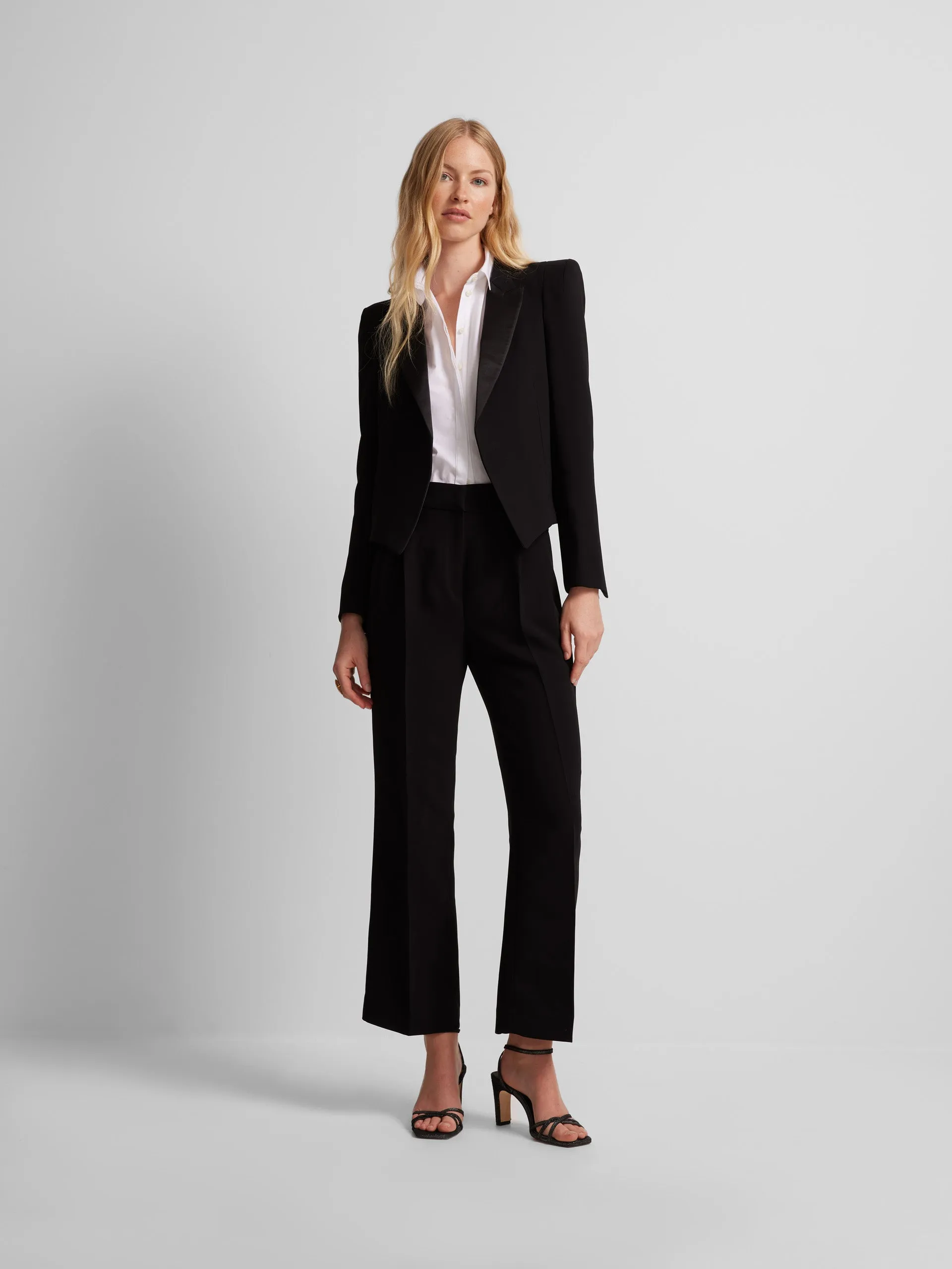 Pantalon smoking negro