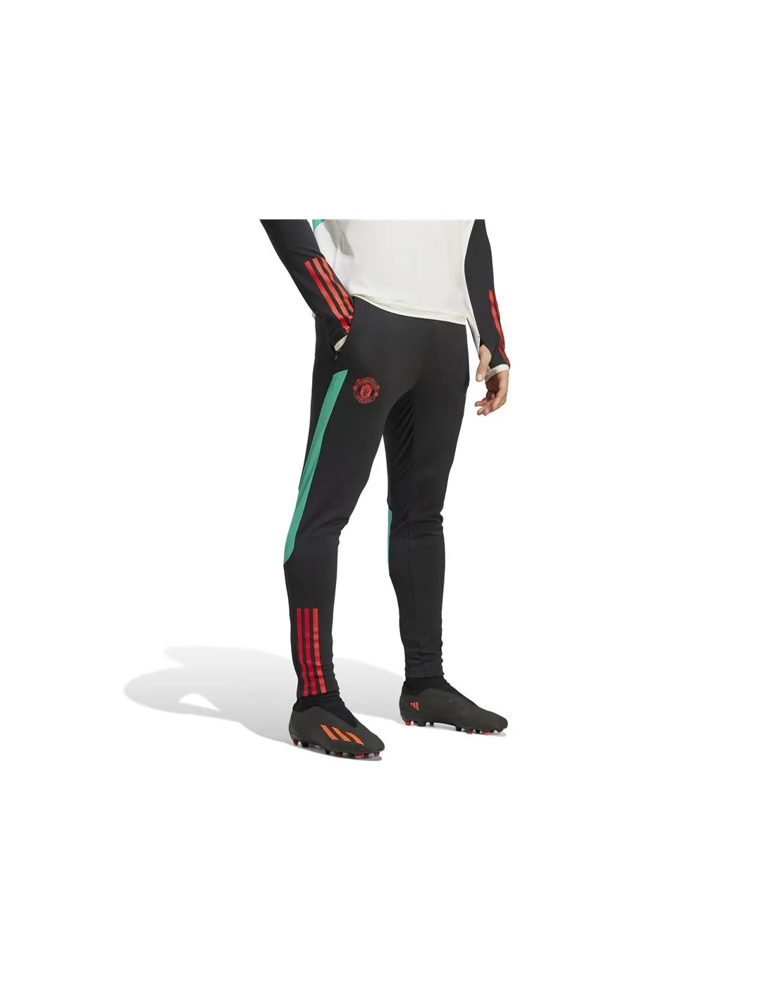 Pantalones de Fútbol adidas Manchester United Trainning Hombre