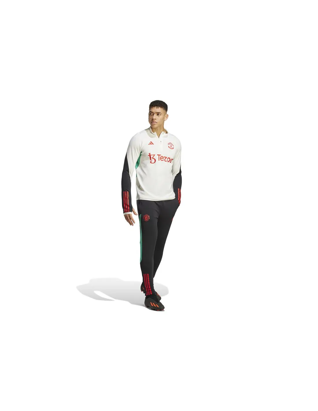 Pantalones de Fútbol adidas Manchester United Trainning Hombre