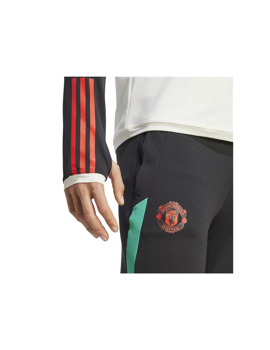 Pantalones de Fútbol adidas Manchester United Trainning Hombre