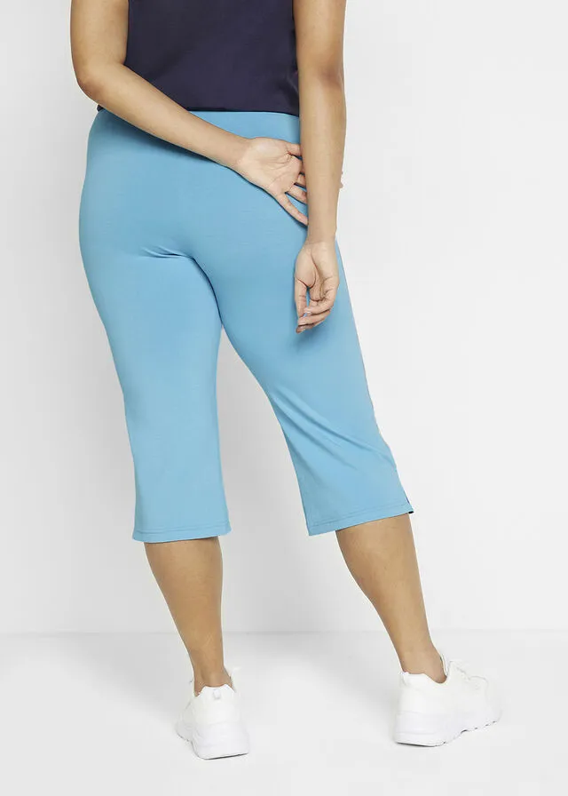 PANTALóN CAPRI DEPORTIVO, PITILLO (2 UNIDADES) AZUL CARIBEBLANCO