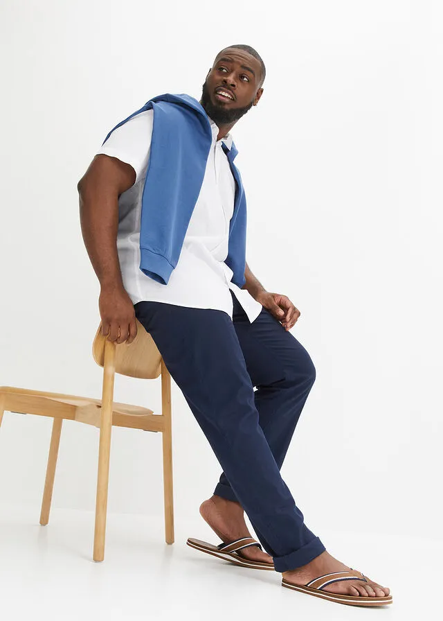 Pantalón con cinturilla elástica Gris ahumado