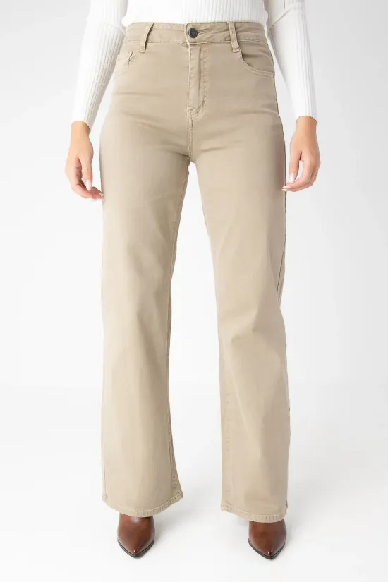 PANTALóN NALTA  TAUPE
