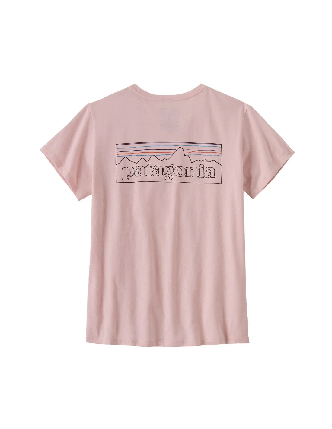 PATAGONIA W'S P6 LOGO RESPONSIBILI TEE WHISKER PINK