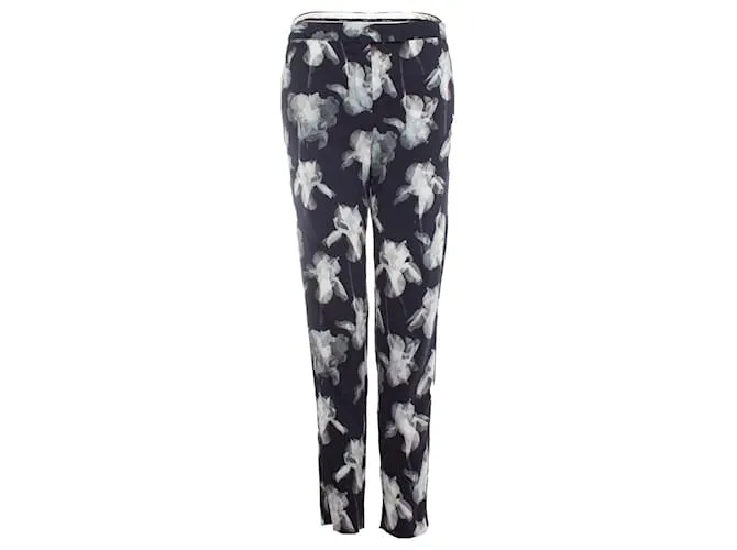 Paul Smith, pantalones con estampado floral desteñido Azul 