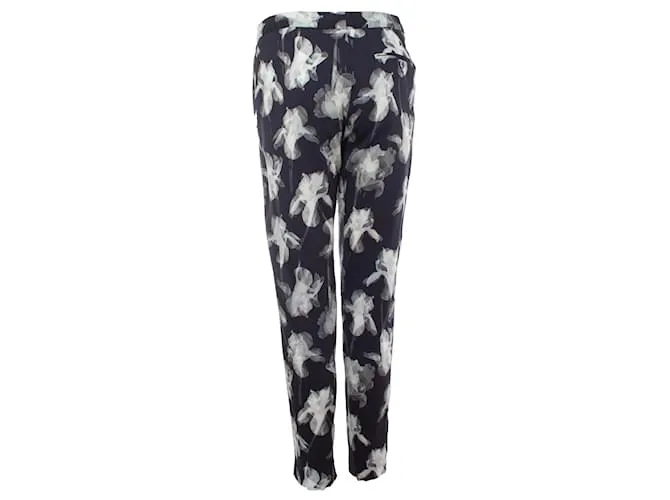 Paul Smith, pantalones con estampado floral desteñido Azul 