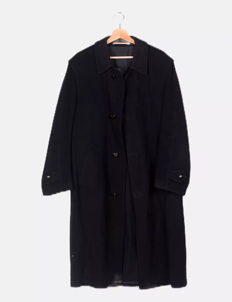 Pierre Cardin Abrigo paño azul marino