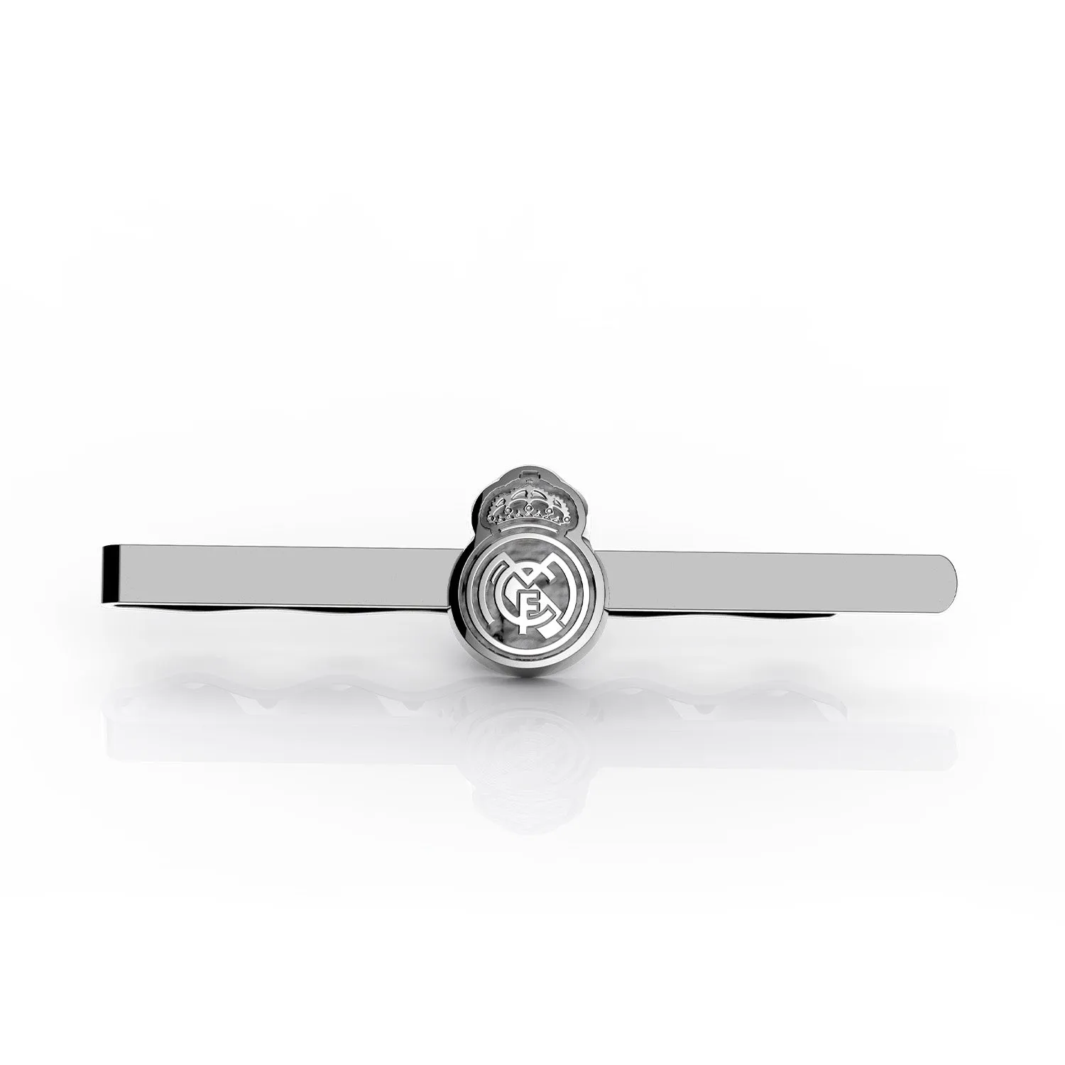 Pisacorbatas Escudo Plata Real Madrid