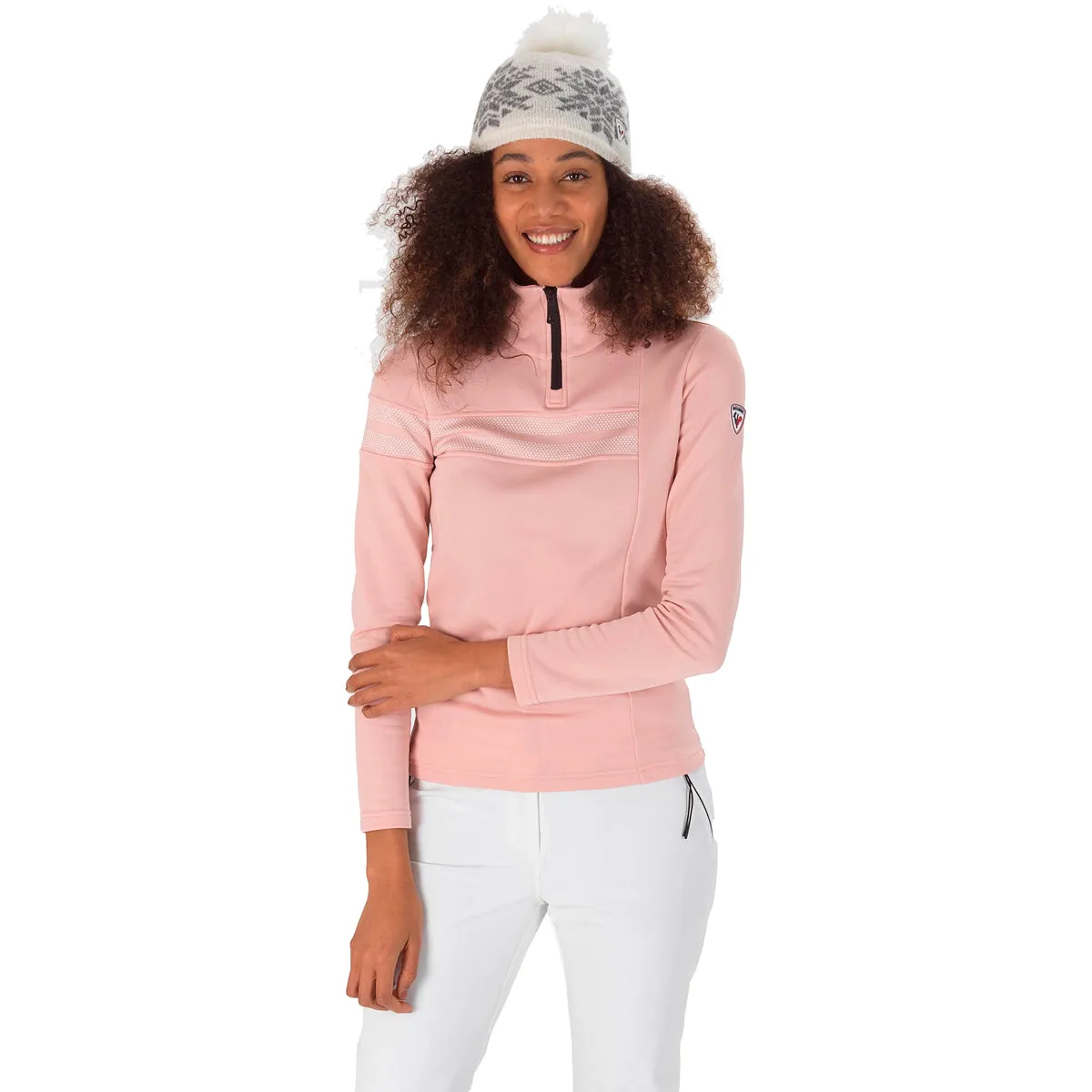 Polar Mujer W Resort 1/2 Zip Rossignol Rosa