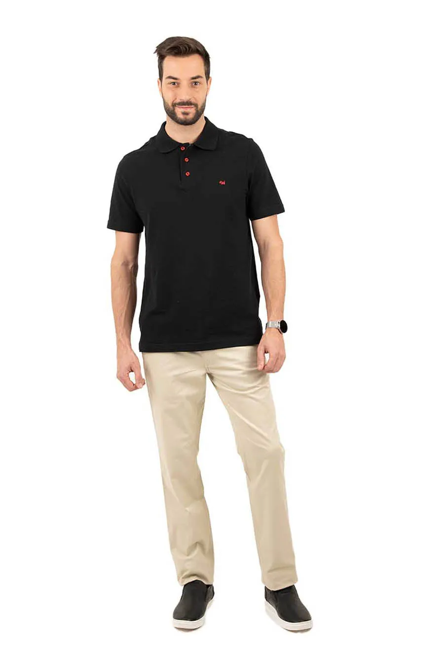 Polo Pique Manga Corta