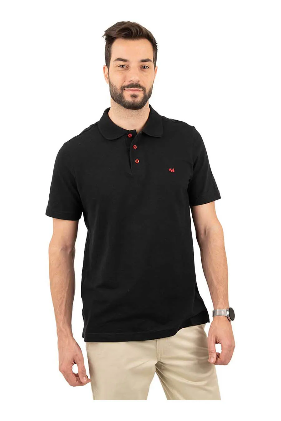 Polo Pique Manga Corta