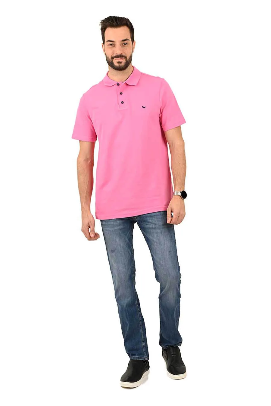 Polo Pique Manga Corta