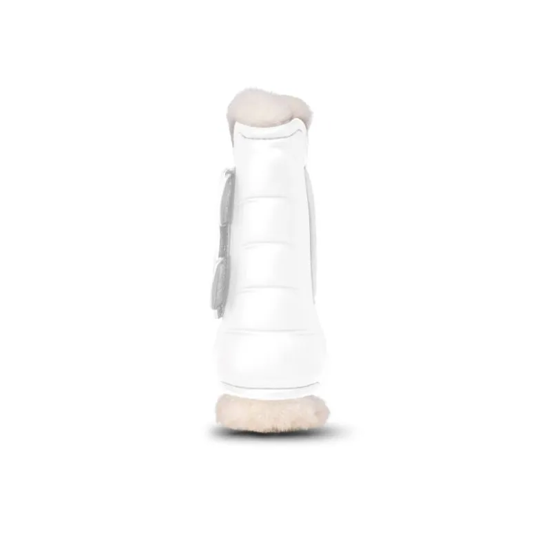 Protector delantero borreguillo deluxe Gatusos blanco