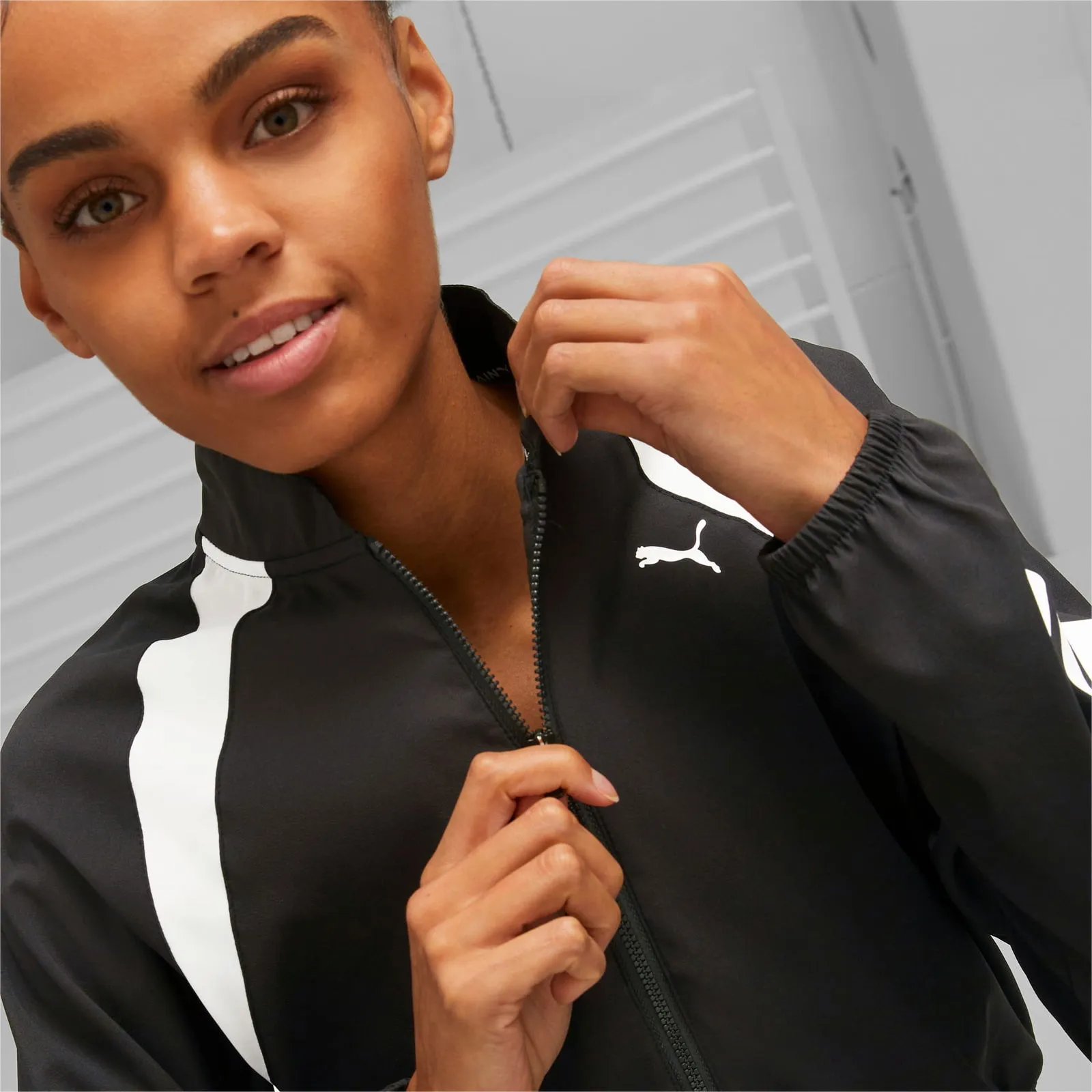 Puma Fit Woven Fashion Training Jacket
