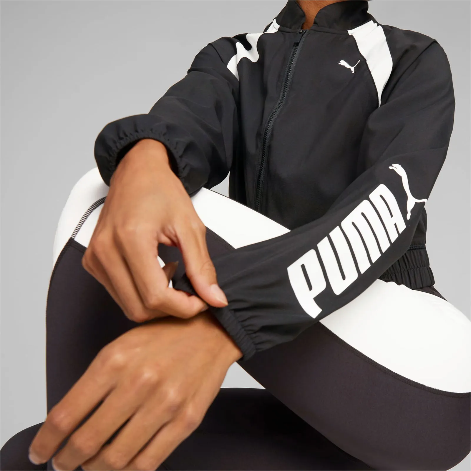 Puma Fit Woven Fashion Training Jacket