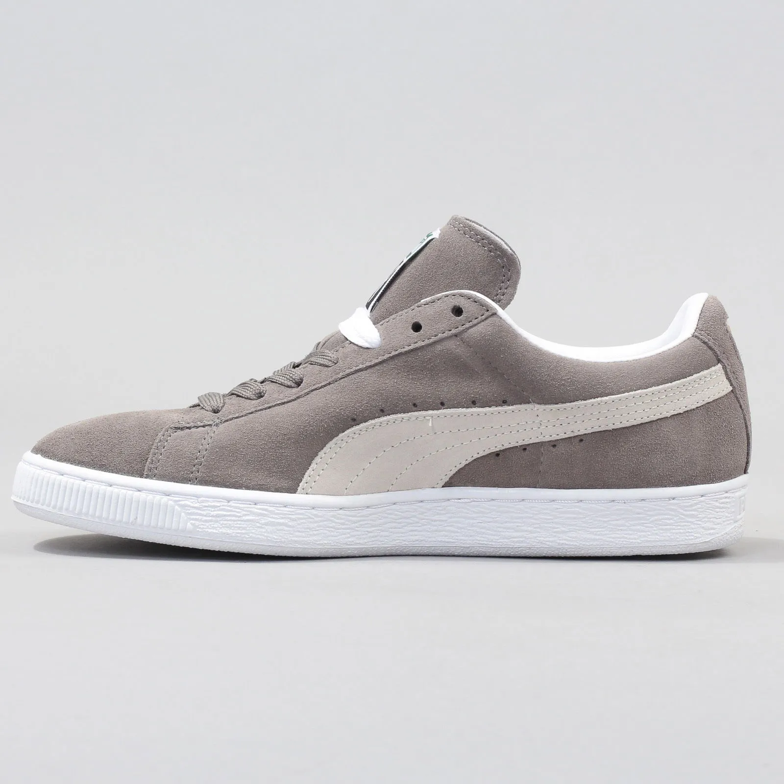 PUMA SUEDE CLASSIC + STEEPLE GRAY  WHITE