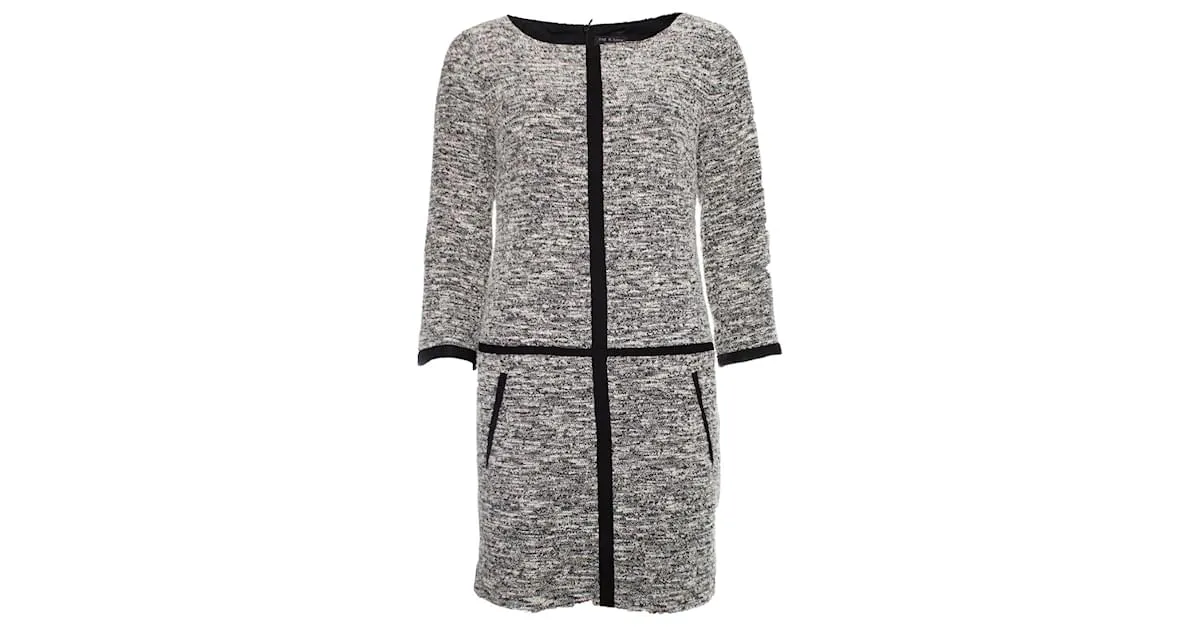 Rag & Bone RAG Y HUESO, Vestido bouclé Gris 